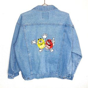 Vintage M&M Denim Oversized Jean Trucker Jacket